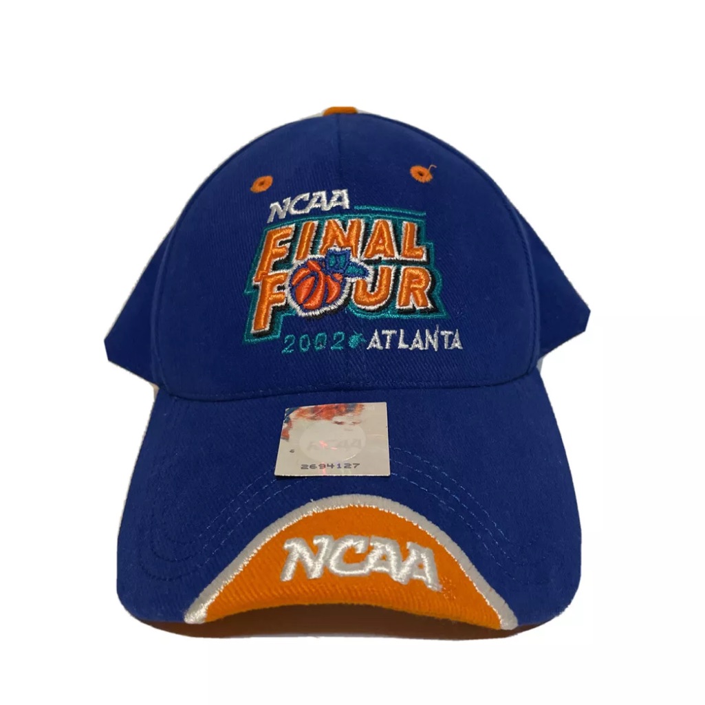 New Vintage 2002 Ncaa Final Four Atlanta Basketball Adjustable Hat